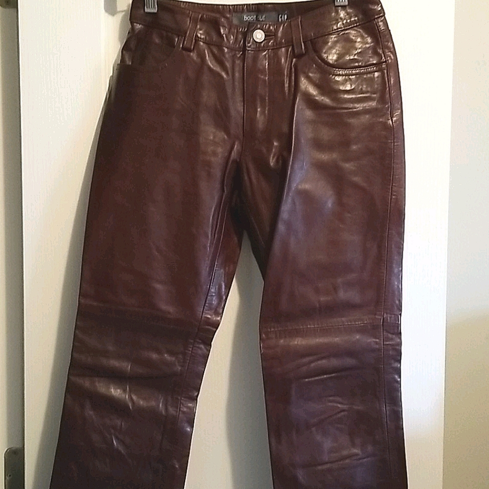 Leather pants